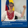 Isabel Iturria es designada como vicepresidenta sectorial de Salud, Ciencia y Ecosocialismo